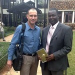 Craig von Hagen with Tom Sipul, Director of Planning Kenya Wildlife Services